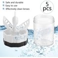 thumbnail image 4 of Contact Lens Barrel Cases, Contact Lens Cleaner Contact Washer Manual Rotation Contact Lens Cleaning Container For Eyes Careblack, Blue, Pink, Orange, 4 of 5
