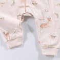 thumbnail image 5 of 6-12 Preemie Sleep & Play One-Piece Bodysuit Baby And Winter Clothing Baby Crawling Long Sleeve Romper Long Sleeve Sleeper Jumpsuit Brown Newborn Gift, 5 of 5