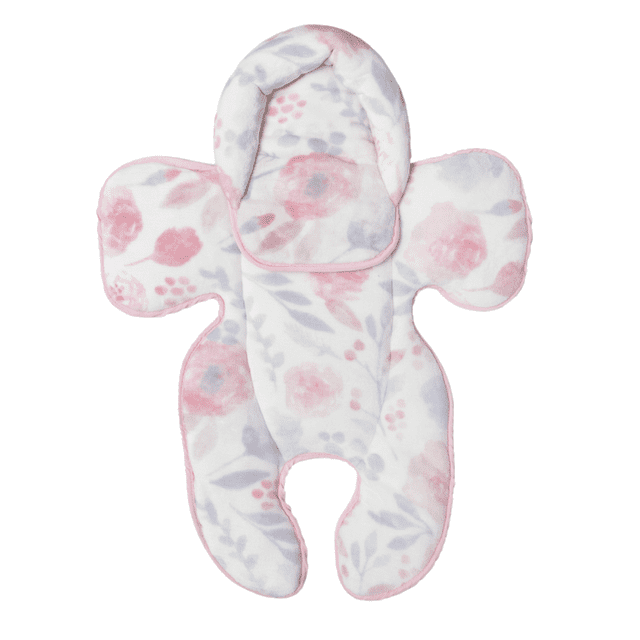 Soporte asiento para bebé comforter ultrasuave BABY INC Floral; respaldo; para portabebé