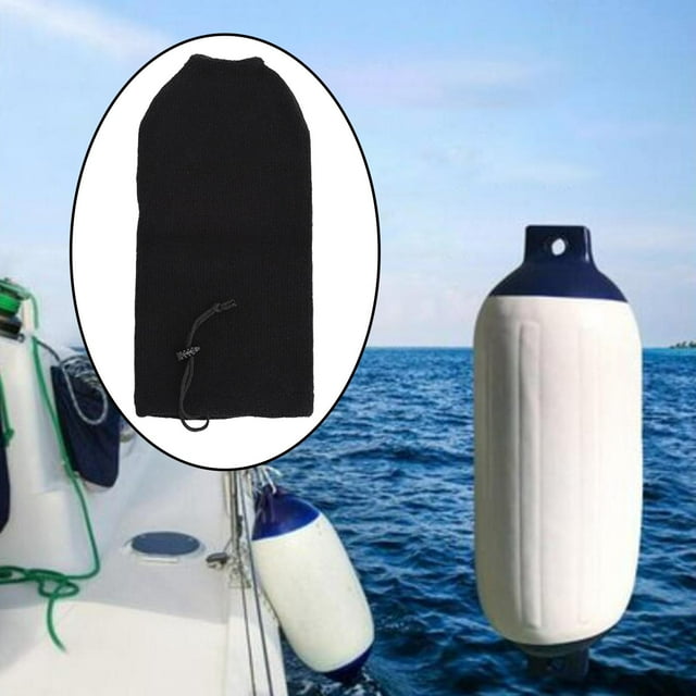 Cubierta de guardabarros de barco, calcetines de guardabarros de acrílico suave, cubierta lateral anticolisión, elasticidad, protección para 14x50cm Baoblaze Cubierta de guardabarros para barcos