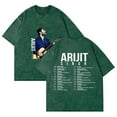 thumbnail image 4 of Arijit Singh Tour Merch Vintage Wash Tee Cosplay Women Men Fashion Short Sleeve Cotton T-Shirts, 4 of 7