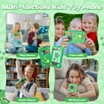 thumbnail image 3 of JoyStone Kids Smart Phone, 2.8" Touchscreen Toddler Learning Play Toy Phone with Dual Camera, Game, Music Player, Learning Toy Christmas Birthday Gifts for 3-9 Year Old Girls, Green, 3 of 11