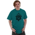 thumbnail image 5 of Triangle Eye Star Symbolic Spirit Men's Graphic T Shirt Tees Brisco Brands X, 5 of 6