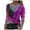 C-Purple511, variant on Long Sleeve Shirts Women Boho Top V Neck Loose Fit Tunic Patchwork Pullover Blouse Spring Fall Fashion Clothes Soft Tops