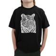 thumbnail image 1 of LA Pop Art Boy's Word Art T-shirt - Big Cats, 1 of 2