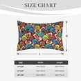 thumbnail image 3 of Fotbe American Football Pillow Cases - Envelope Closure - Luxury, Extra Soft, Cooling Pillow Covers - Wrinkle, Fade, Stain Resistant-16"x24", 3 of 8