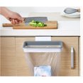 thumbnail image 4 of Trash Bag Holder, Under Sink Storage Rack for Plastic Grocery Bags, 9.5 X 4.5 X 1.18, No Screws & Easy Ll, Reusable Organizer for Kitchen Cabinet, Bathroom, Laundry Room, Camping Use, 4 of 9