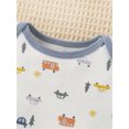 thumbnail image 6 of WIBACKER 0-12M Baby Boys' 4-Piece Warm Velvet Car Outfit Sets, Little Jacket, Pants, Bodysuit and Hat Set, 6 of 9