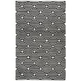 thumbnail image 2 of SAFAVIEH Micro-Loop Galena Geometric Area Rug, Charcoal/Ivory, 5' x 8', 2 of 5
