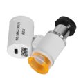 thumbnail image 4 of Tignapoo Portable 60X Magnifying Glass with 3 LED Lights for Coin, Stamp, and Textile Inspection - Durable Acrylic Lens and Adjustable Focal Length, Battery Not Included, Compact Design in White, 4 of 6