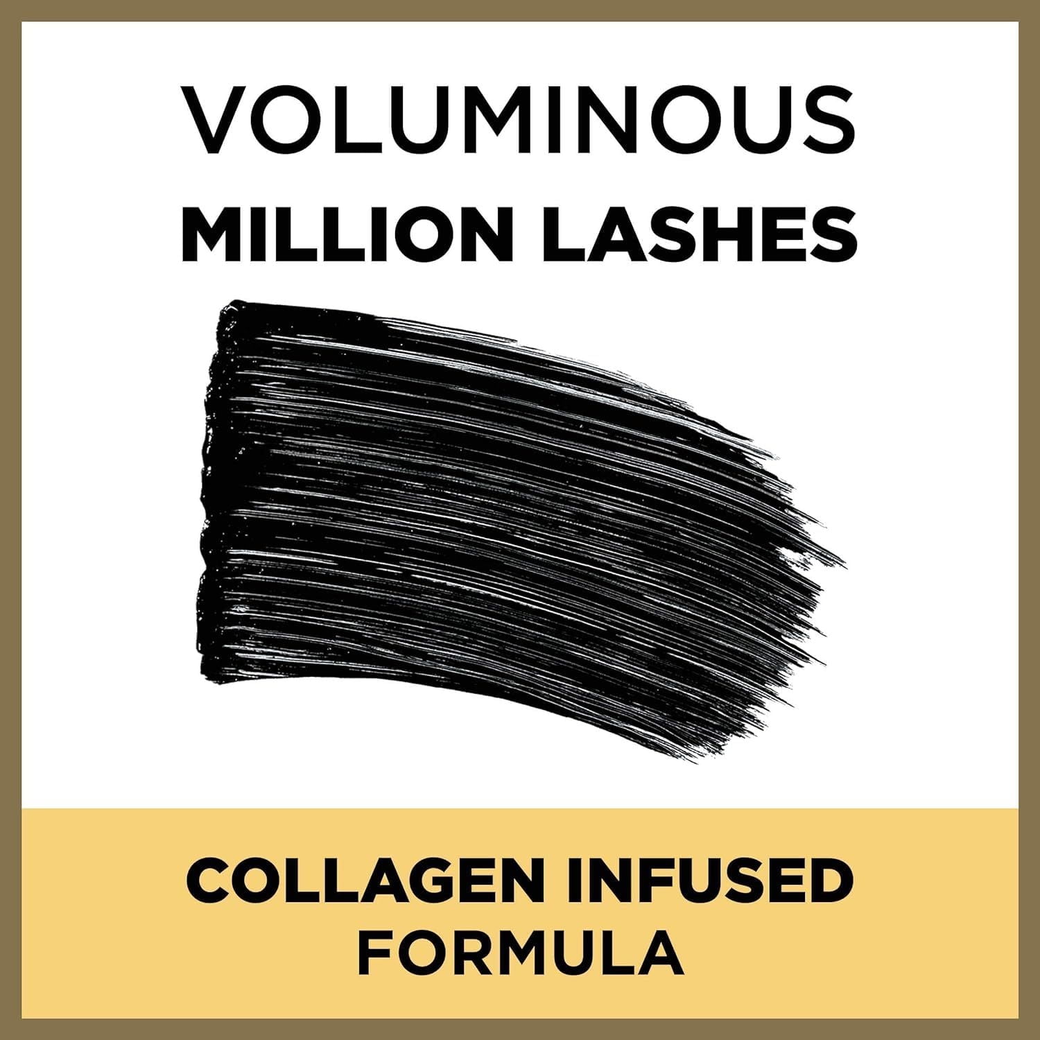 Mascara hydrofuge Voluminous® Million Lashes™ de L'Oréal Paris, Noir, 10 ml 10 ml