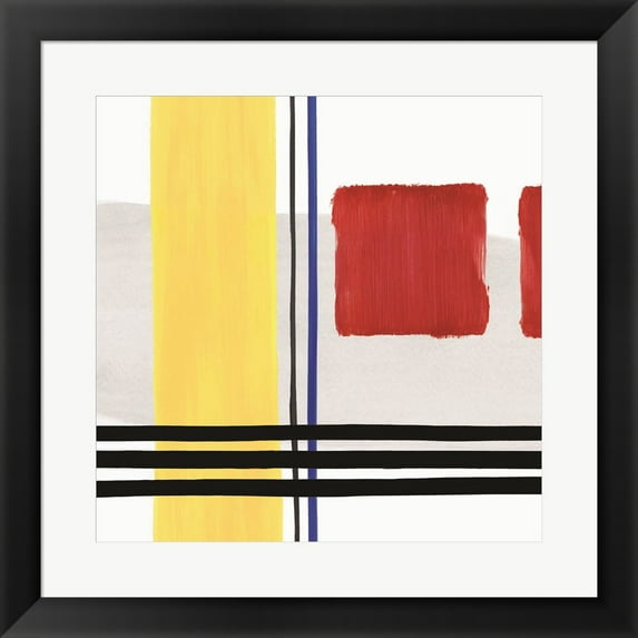 Great Art Now Lines I by Posters International Studio Framed Wall Art 20"W x 20"H