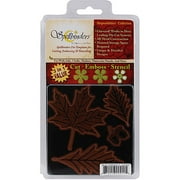 Spellbinders Cutting & Embossing Dies 4X4.25, Harvest 2 Leaves