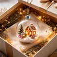 thumbnail image 5 of TACILIP Home Decor, 1PC Glowing Christmas Story Ornament Light-Up Mini Holiday Scene With Warm LED Light, Gifts for Family, 5 of 8