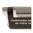 thumbnail image 4 of Contenedor Hermético Home Trends de Vidrio Diseño Circular Transparente 1.45 Litros, 4 of 4