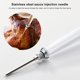 thumbnail image 4 of Inyector Adobo Carne Con Jeringa Baster Pavo Con Cepillo Limpieza Agujas, 4 of 9