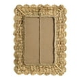 thumbnail image 2 of Home Décor Collection 23" x 17" Scalloped Water Hyacinth Wall Mirror, 2 of 5