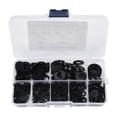 thumbnail image 2 of Arkzeo 500PCS Nylon Flat Washers Thick Flat Sealing Black Plastic Washers Form M2-M10, 2 of 8
