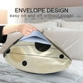 thumbnail image 4 of Yayeee Pillowcase Standard Size Set of 2 Satin Wrinkle Resistant Pillow Case, Stripes Pattern, 4 of 7
