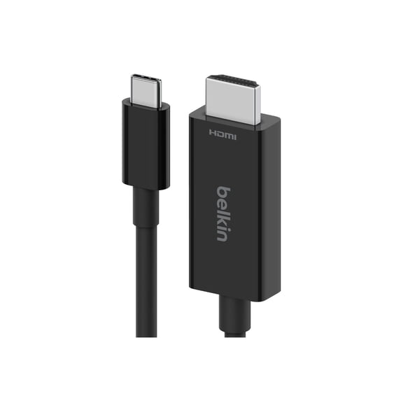 Belkin AVC012bt2MBK 6.56 ft. (2.0m) Black Connect USB-C to HDMI Cable Male to Male
