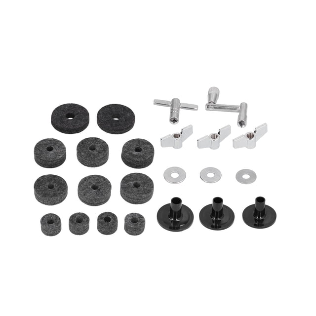 Cymbal Felts Sets, Standard Size Drum Set Felt Practical Essential Emergency Kit For Most Drum Kits For Boom Stands