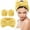 Yellow, variant on Spa Headband Wristband Set, Face Washing Headband for Women, Soft Microfiber Makeup Skincare Hair Wrap, Facial Mask Shower Accessories, Gifts for Teen Girls