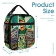 thumbnail image 4 of 3-PieceW-W-E John Cena Large Capacity Anime Backpack with Lunch Bag & Pen Case | Casual Schoolbag for Travel, Outdoor, Fashion Daypack, 4 of 8
