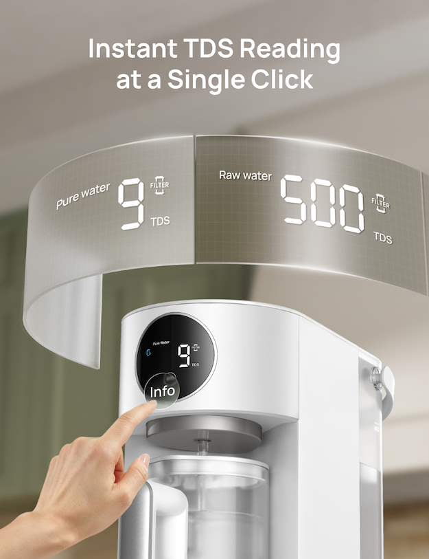 DREO Countertop Water Filter with 7-in-1 Reverse Osmosis System