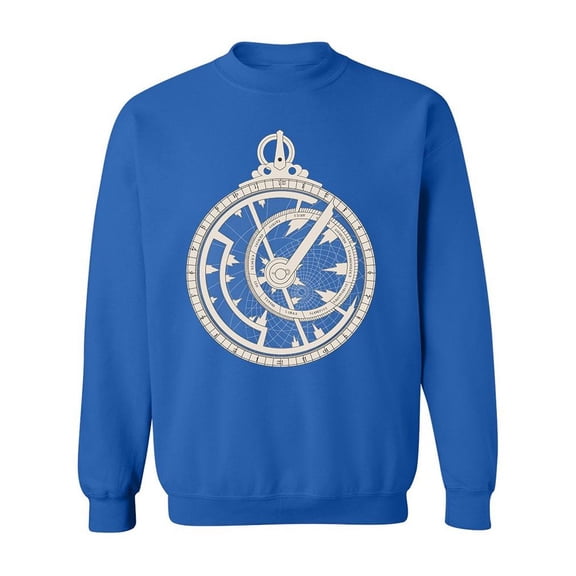 Stopwatch, Astronomical Sweatshirt Men -Image by Shutterstock, Male Medium