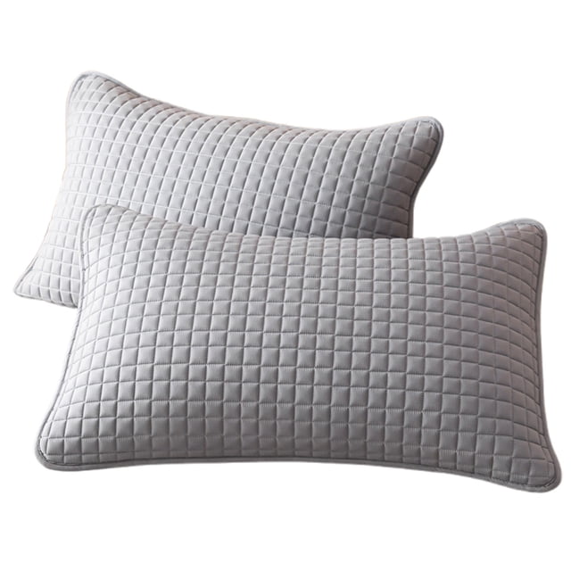 Yhmxh Bedding Pillows Protectors Pillows Protectors Standard Size Pillows Protectors Breathable And Friendly Waterproofing Oil And Stain Proof Pack Of 2 Skin-friendly Machine Washable Microfiber