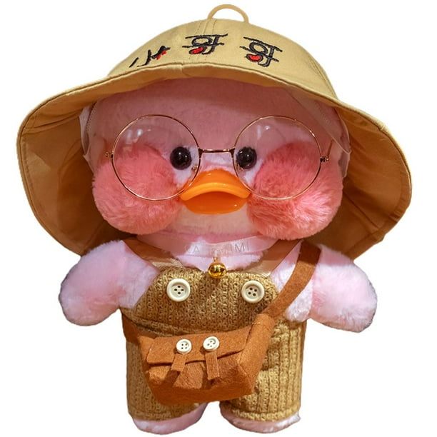 Juguete De Peluche De Pato Rosa, Juguete De Peluche Suave, Regalos De Animales Para Niños, Niñas Y Niños seitruly FN007787-01