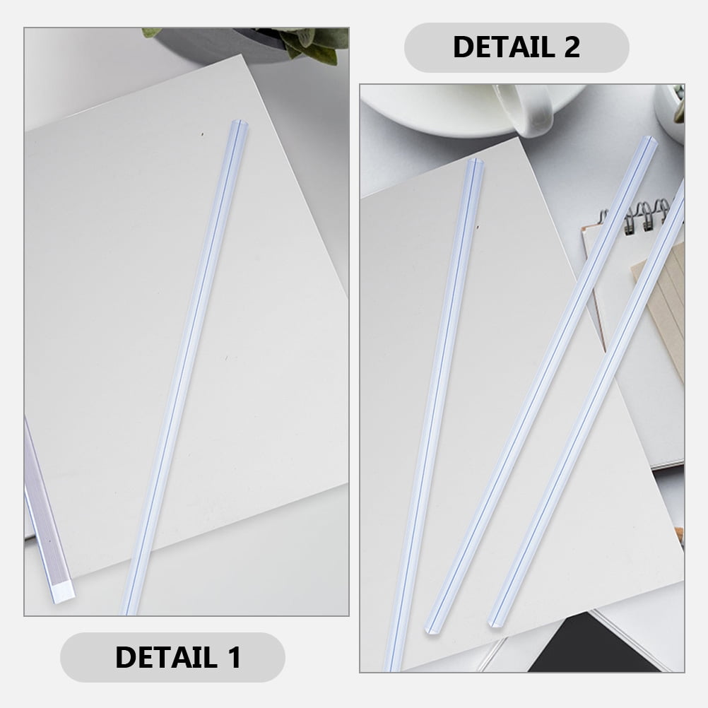 Binder A4 10 Pcs Clear A4 Slide Binder Folders, Sliding Bar Report Covers, Plastic File Folder Project Presentation Covers, Organizer Slider Binder For Home A4 Slide Binders Uk