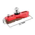 thumbnail image 2 of TENCE Bicycle carbon fiber rim brake block wear-resistant drawer type C clip brake pad, 2 of 11