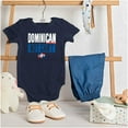 thumbnail image 3 of Dominican Not Can't DR Heritage Pride Romper Boys or Girls Infant Baby Brisco Brands NB, 3 of 6
