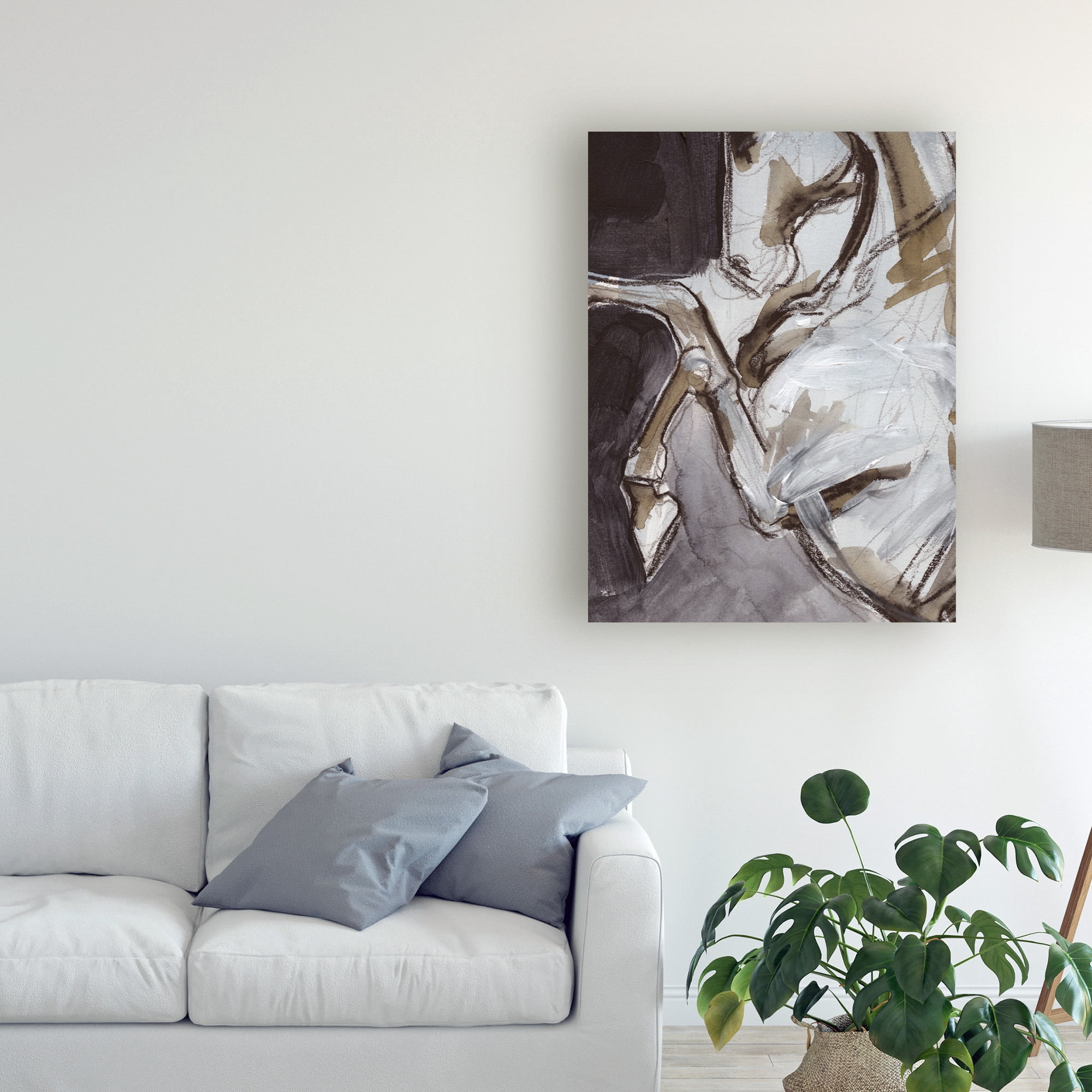 Trademark Fine Art 'Horse Abstraction IV' Canvas Art by Jennifer Paxton Parker