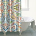 thumbnail image 4 of Waterproof Bohemian Shower Curtain 72x72 Inch Boho Style Polyester Unique Shower Curtain for Bathroom Hotel Home Decor with 12 Plastic Hooks, 4 of 5