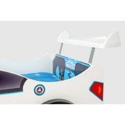 GT NITRO-E Kids Car Bed, Bedroom Furniture, Car Themed Bed for Boys Room