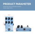 thumbnail image 4 of M-VAVE Reverb Guitar Pedal Digital Effect Reverb 9 Modes Room, Hall, Shimmer, Lofi, Spring, Bloom, Swell, Plate, Cloud Selection, 4 of 7