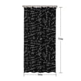 thumbnail image 5 of Math Equations Algebra Black Pattern Shower Curtain 36"x72" ,Bathroom Decorative Shower Curtains Set with 12 Hooks,Modern Waterproof Washable Shower Curtain, 5 of 6