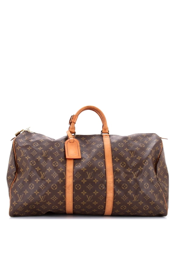 Pre-Owned Keepall Bag Monogram Canvas 55 By Rebag