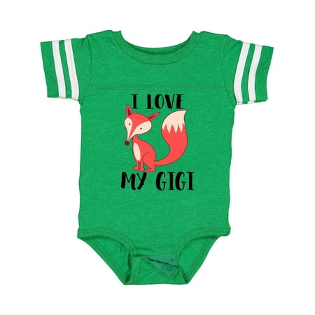 

Inktastic I Love My Gigi Gift Baby Boy or Baby Girl Bodysuit
