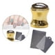 thumbnail image 3 of Plantillas Para Decoración De Uñas Macarena Estampadora De Silicona 2 Piezas Dorado, 3 of 7