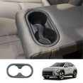 thumbnail image 3 of Car Rear Back Seat Water Cup Holder Panel Trim Frame for 2024+ Car Interior Accessories B, 3 of 5