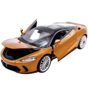 McLaren GT Gold Metallic with Black Top NEX Models 1/24 Diecast Model Car by Welly
