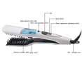 thumbnail image 5 of Cepillo alisador de pelo a vapor con pantalla LCD, calentamiento rápido, control iónico del encrespamiento, blanco., 5 of 5