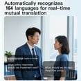 thumbnail image 4 of AI Smart Glasses with Real-Time Translation & Voice Assistant – with Noise-Cancelling Calls, Music, Touch Control, Physically-Changing Lenses,Magnetic Charging,Unisex, 4 of 9