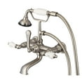 thumbnail image 5 of Water Creation F6-0010-05-AL 3-Handle Claw Foot Tub Faucet with Handshower, 5 of 5