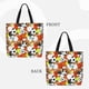 thumbnail image 2 of Fotbe Colorful Balls Bolsa Tote con Estampado para Mujer, Bolsos con Cremallera, Bolsa de Hombro Casual de Gran Capacidad con Bolsillos Internos, 2 of 7