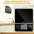 thumbnail image 4 of Food Scale with Nutritional Calculator, Digital Display Nutrition Calorie Calculating for Meal Prep, Kitchen, Baking, Weight Loss, Accurate Weighing Units in Lbs, Grams, Ounces, Batteries Included, 4 of 6