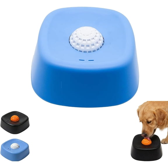 Dog Bowl with Ball, Slow Eat Dog Bowls with Rolling Ball for Wet Food, Water, Food‑Grade Rubber, Perfect for Dogs and Cats(B)